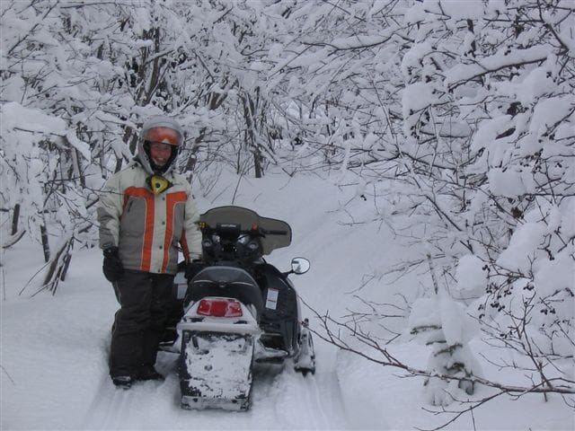Trails conditions in Gaspesie