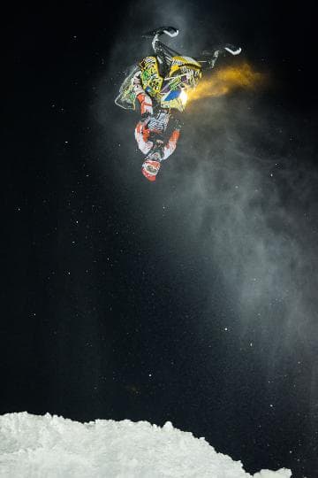 Wonderful FreeStyle Show in Grand Prix-Ski-Doo Valcourt