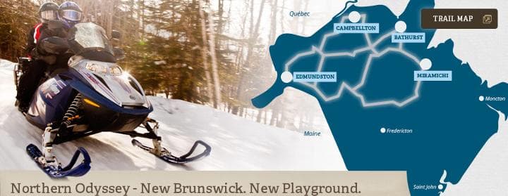 Snowmobilers : The Northern Odyssey in New-Brunswick