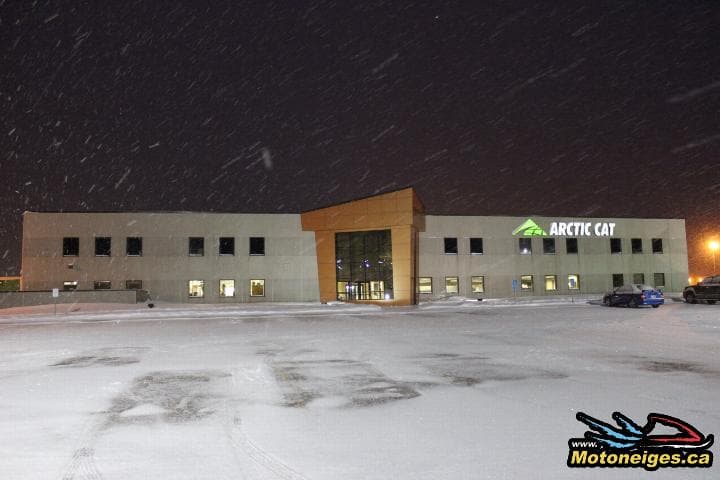 Launch of the 2015 Arctic Cat snowmobiles