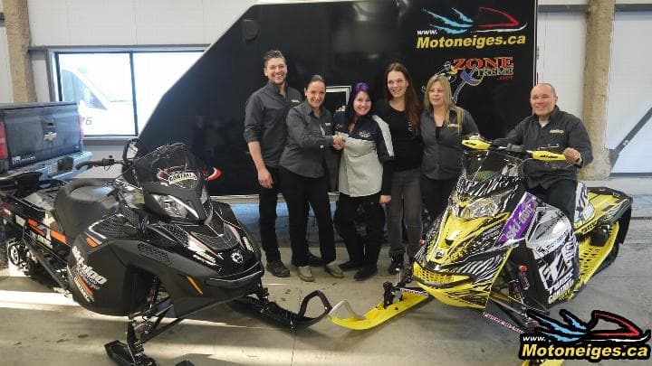 Taking possession of the 2016 Renegade X-RS 800 and the 2016 Expedition Xtreme