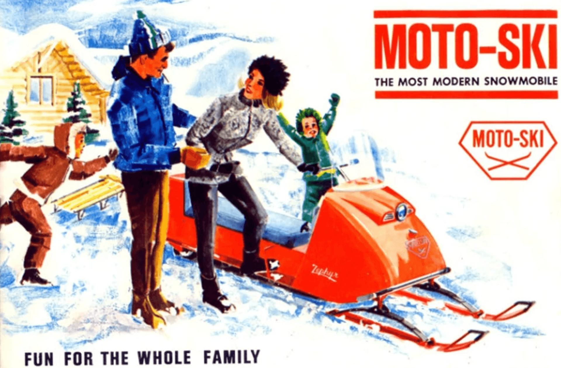 Moto-Ski: Tracing the Footprints of a Snowmobile Giant