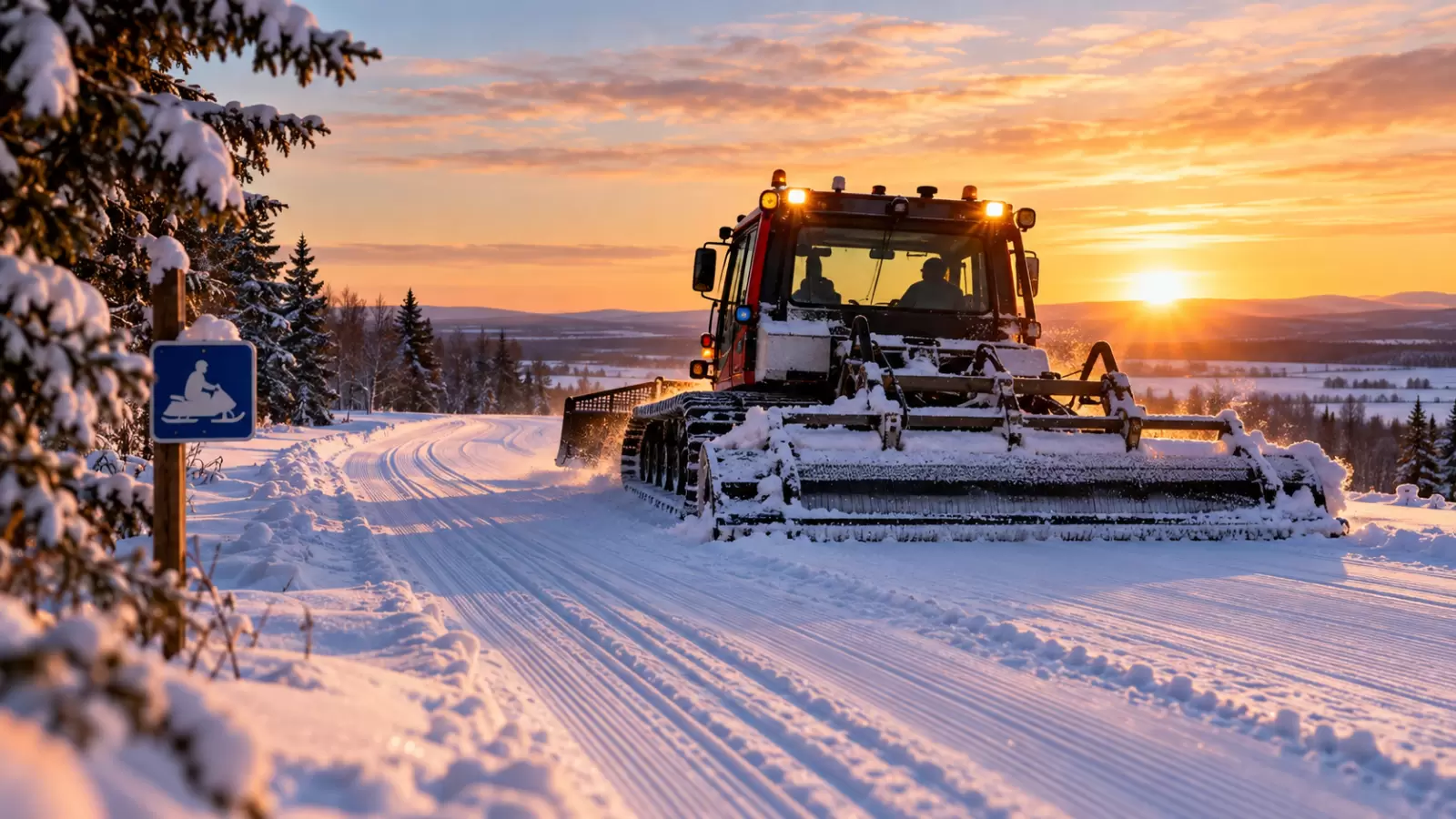 SledMagazine.com: Preparing Snowmobile Trails