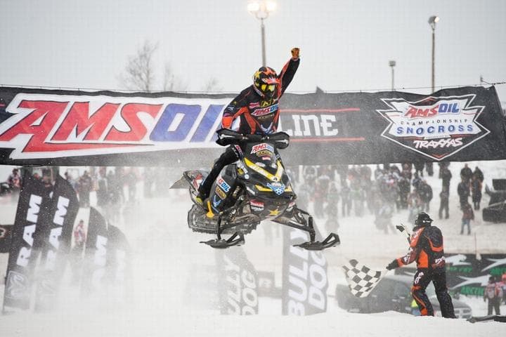 Ski-Doo X-Team racers dominates at Duluth snowcross opener