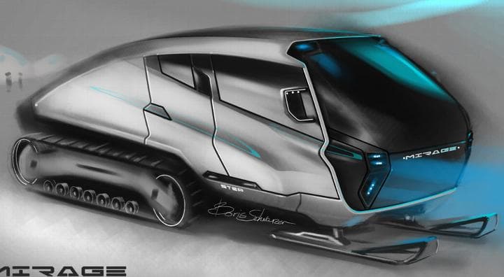 New Mirage Snowmobile