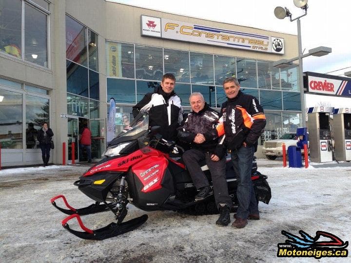 Taking possession of the 2015 GSX LE 900 ACE