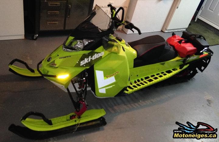 2015 Ski-Doo Freeride 800R E-TEC 146 : pre-ride analysis