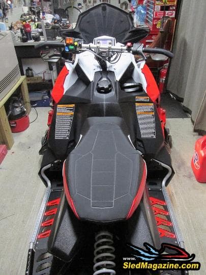First time alone with the Polaris AXYS 800 Switchback LE 60th