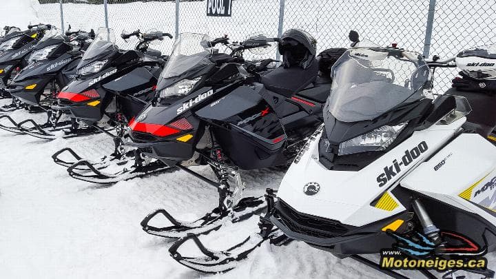 2017 Ski-Doo snowmobile – First contact in the trails