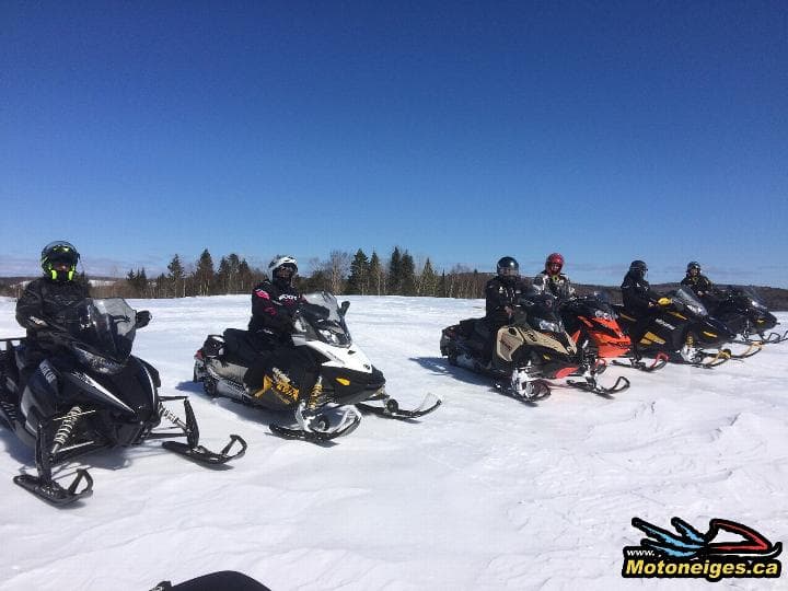 Snowmobiling in New Brunswick