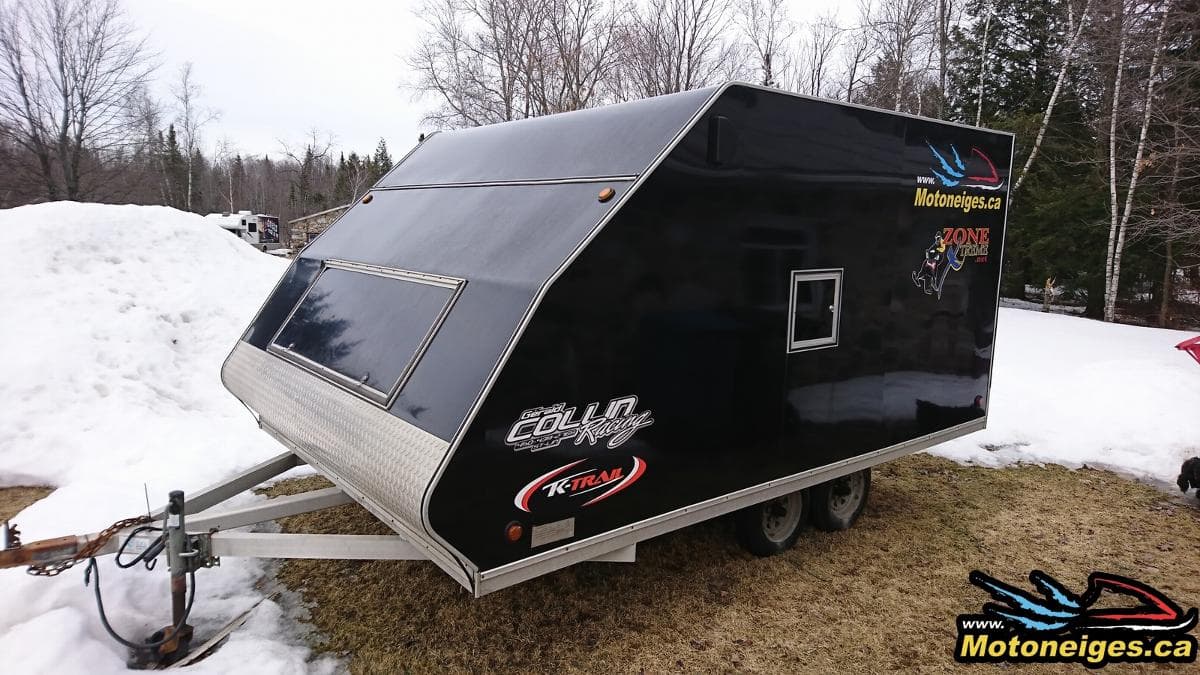 The K-trail trailer, the snowmobilers’ trailer