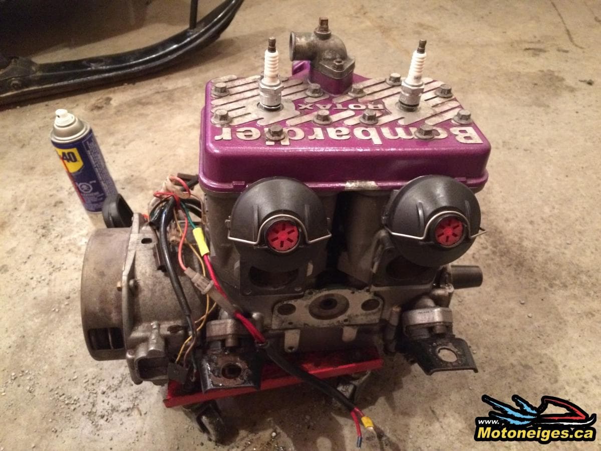 A Rebuild by SledMagazine.com – Part 2 : The 670 2-Cylinder Rotax Engine