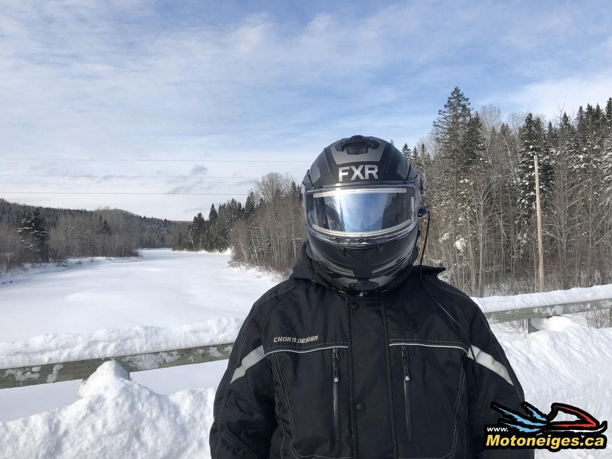 FXR Fuel EVO modular helmet test