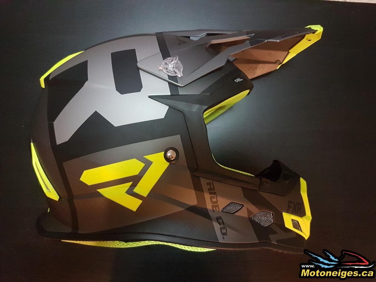 FXR BOOST CLUTCH Helmet : Ideal off-trail