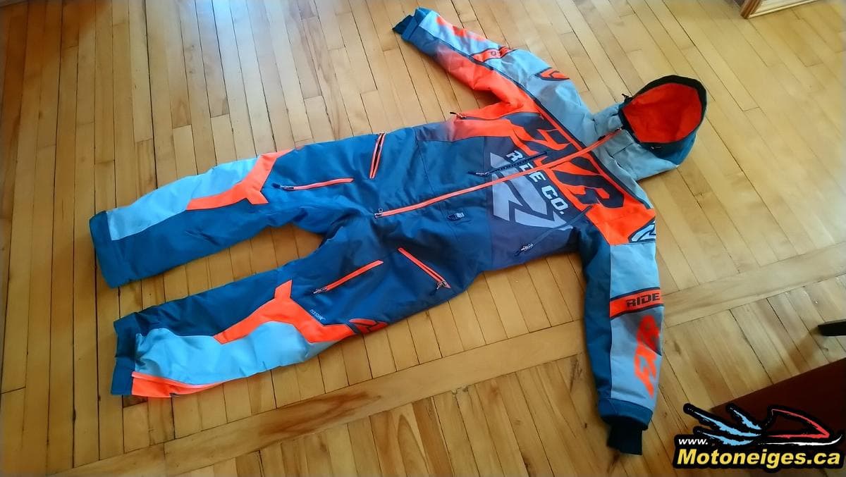 The FXR insulated monosuit CX, comfort, and superb colors!