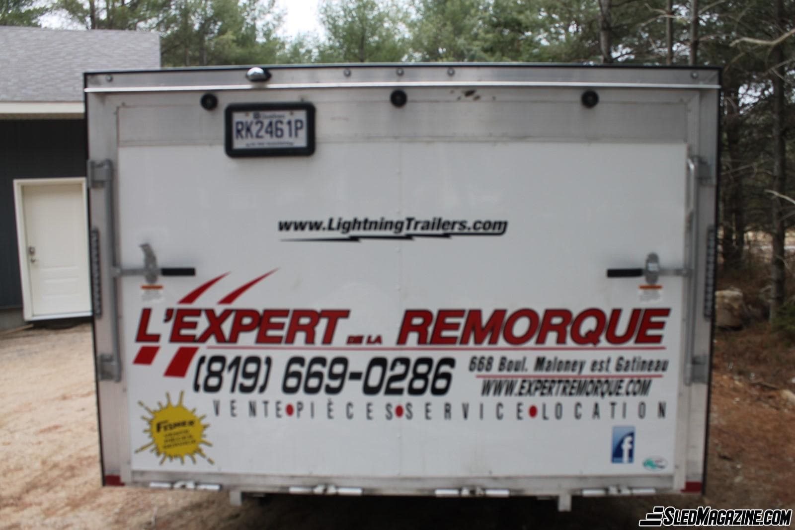 Avalanche Snowmobile Trailer Review
