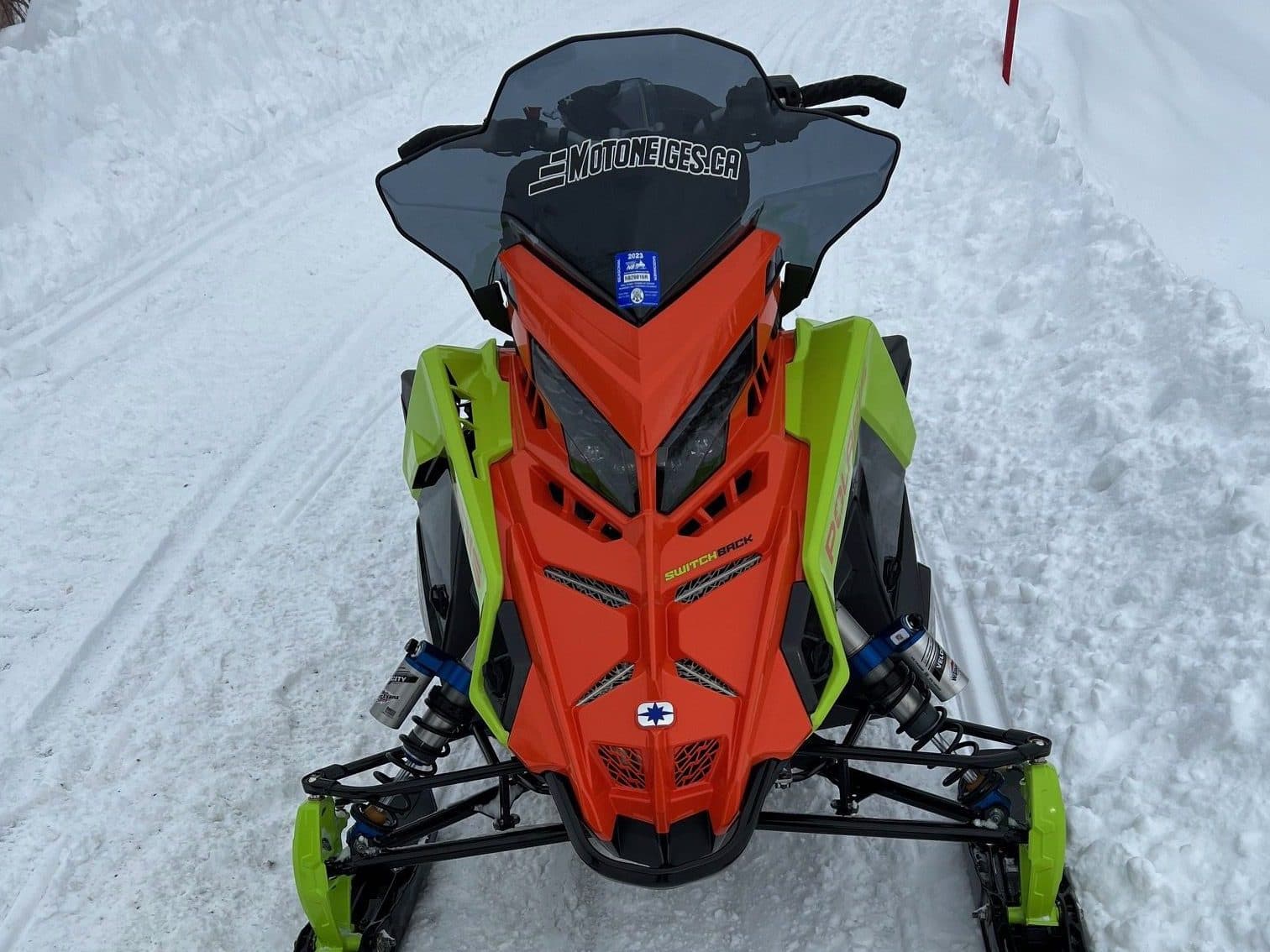 Polaris Switchback Assault 850 Patriot Boost 2023, Fun with a bit of « Boost »!