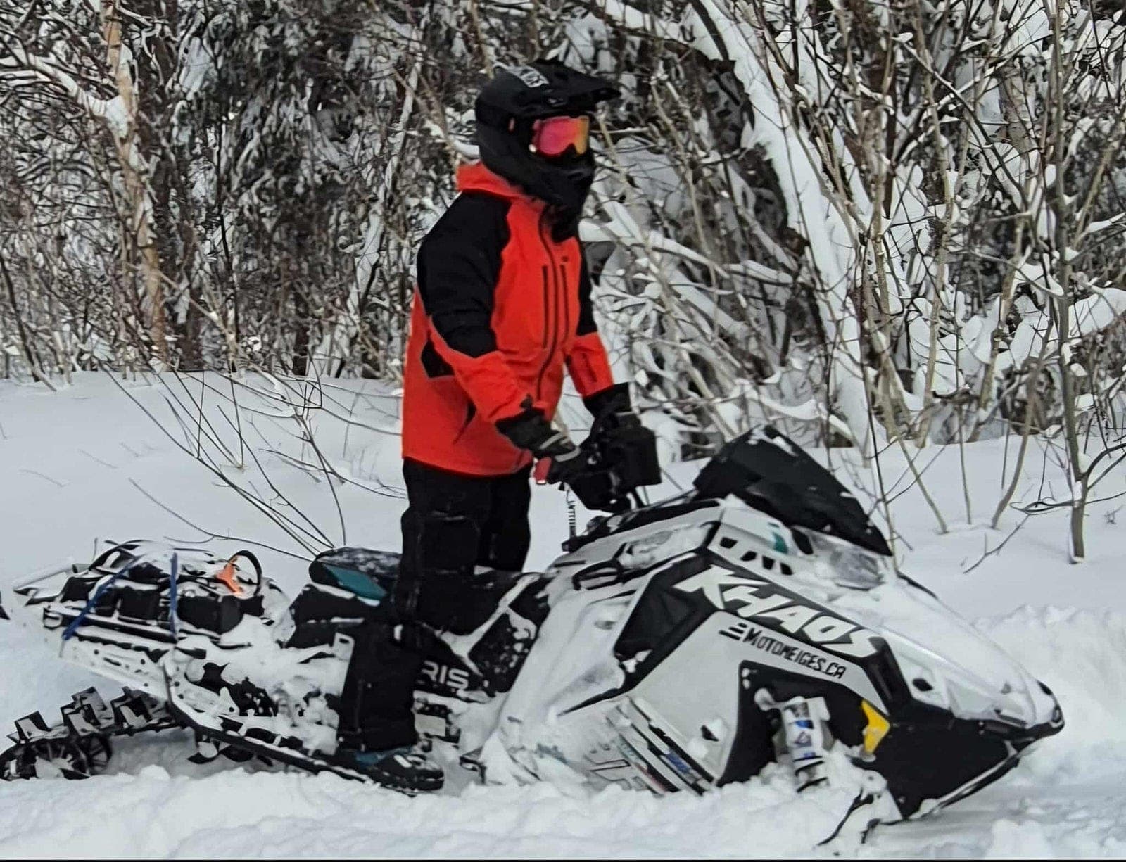 motoneige polaris patriot 9r rmk khaos slash 2025