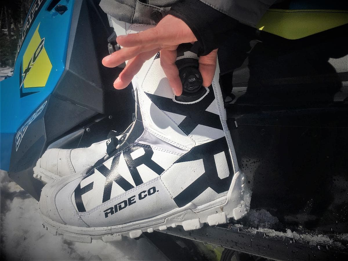 Test: FXR Helium Pro BOA Boots - snowmibiles - snowmobilers