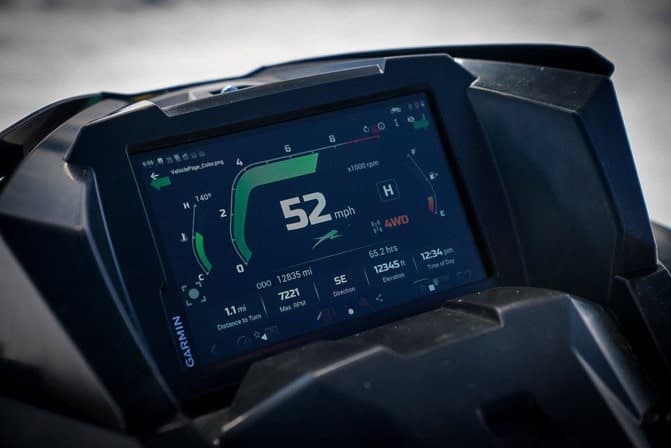 new digital dial on arctic cat 2025 models