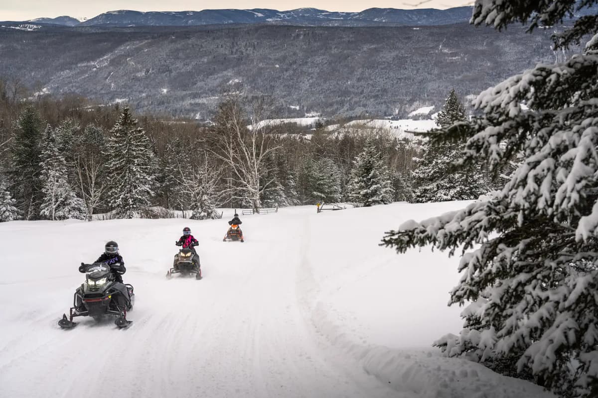 Discover Charlevoix: The Ideal Destination for a Snowmobiling Getaway
