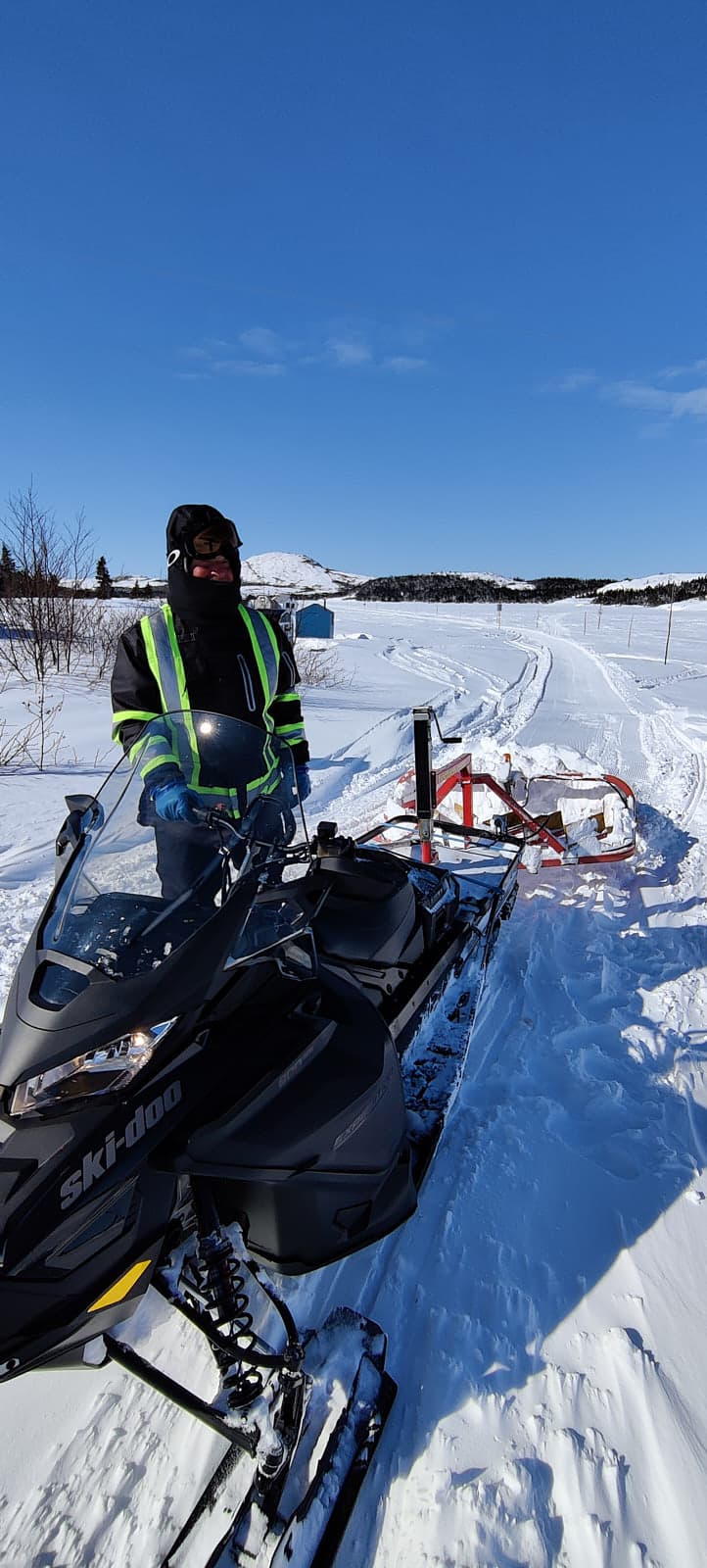 Equipment used for trail maintenance