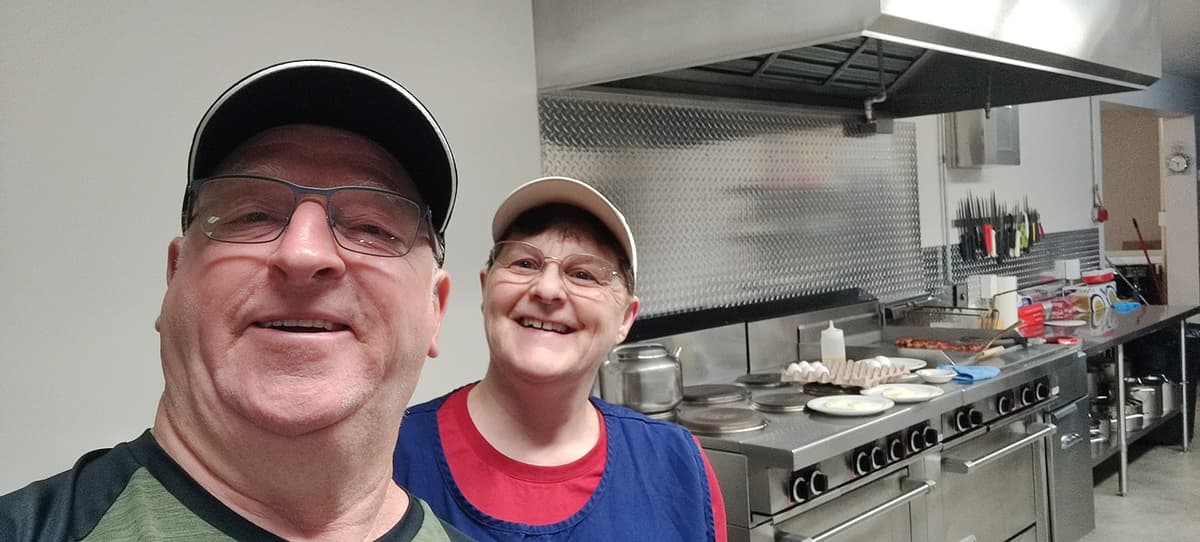 Thank you to our cook