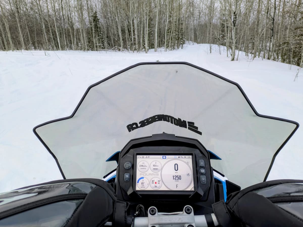 2024 ProStar S4 INDY Adventure Ride Command Display