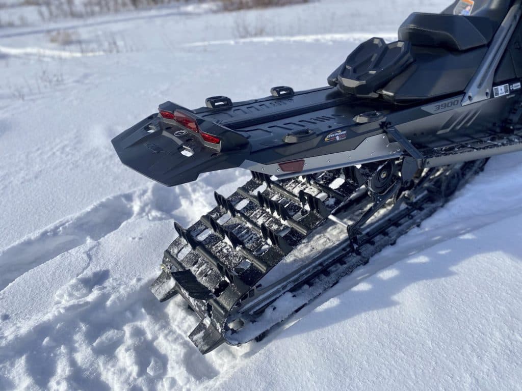 Track of the 2024 Lynx shredder re