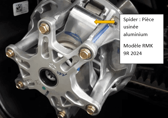 Primary clutch for the 2024 khaos slash 9r
