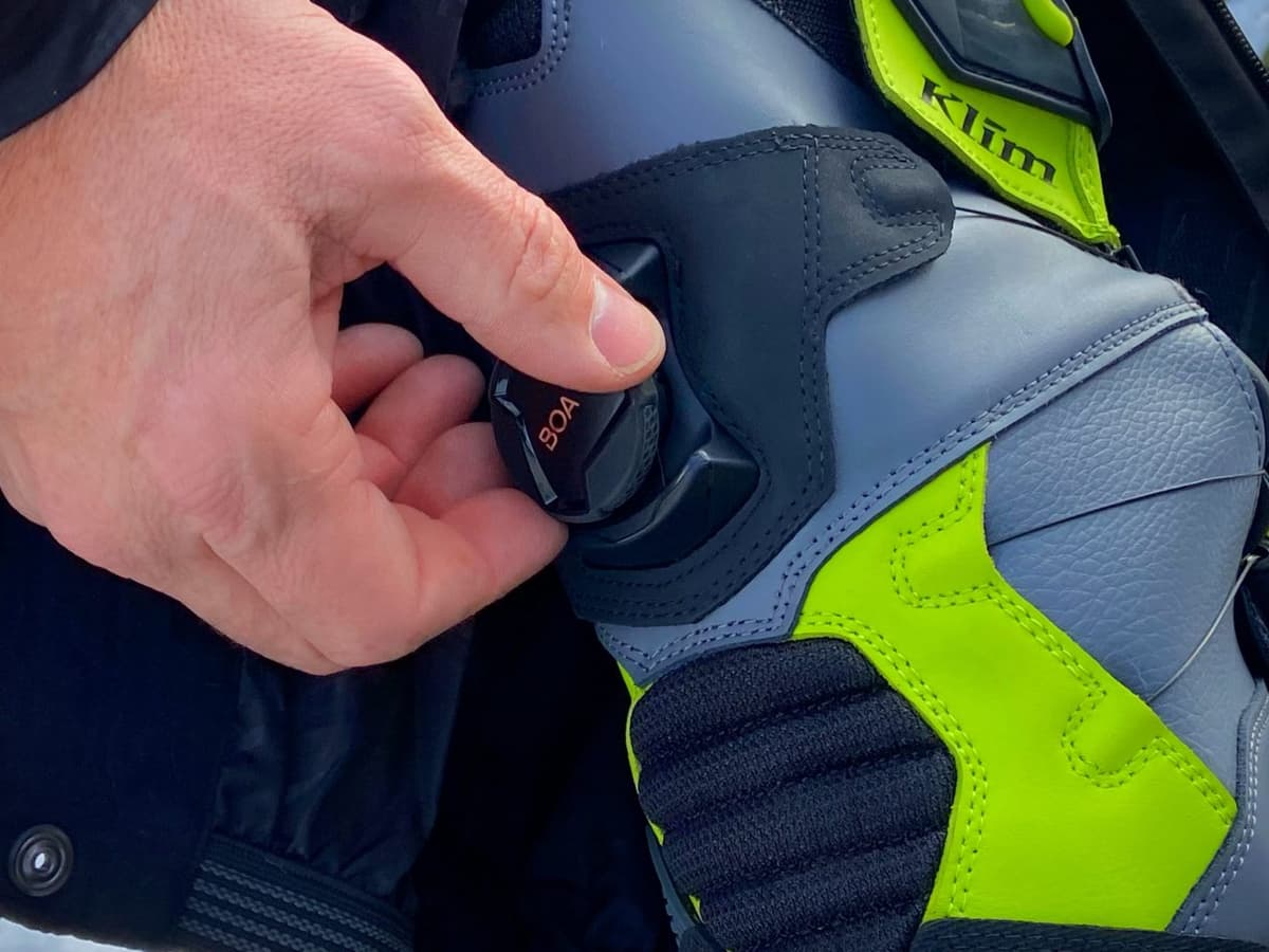 BOA Lacing system on Havoc GTX Boots