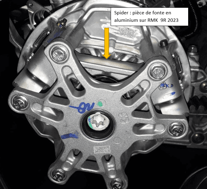 Primary clutch for the 2023 khaos slash 9r
