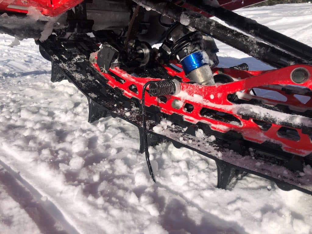 Ice scratcher on the 2024 Pro RMK Slash
