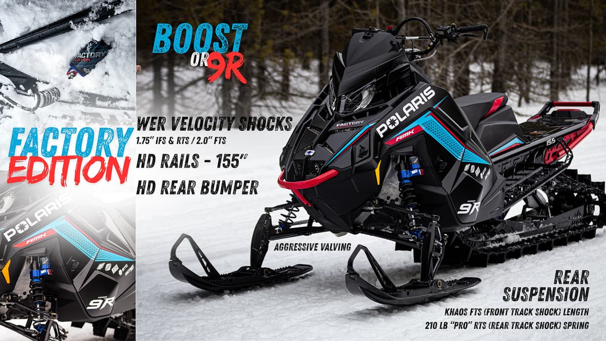 Polaris 2027 RMK Factory Edition SnowShoot