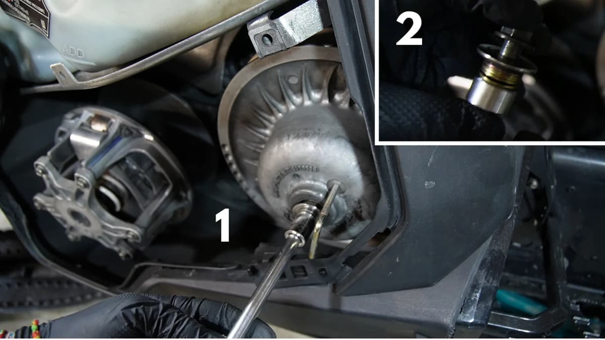 QuickDrive pulley removal