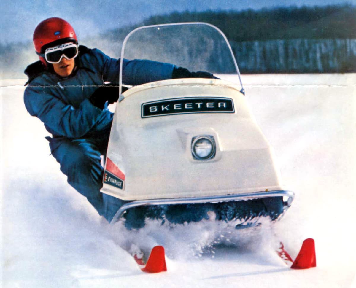 1970 Evinrude Skeeter snowmobile