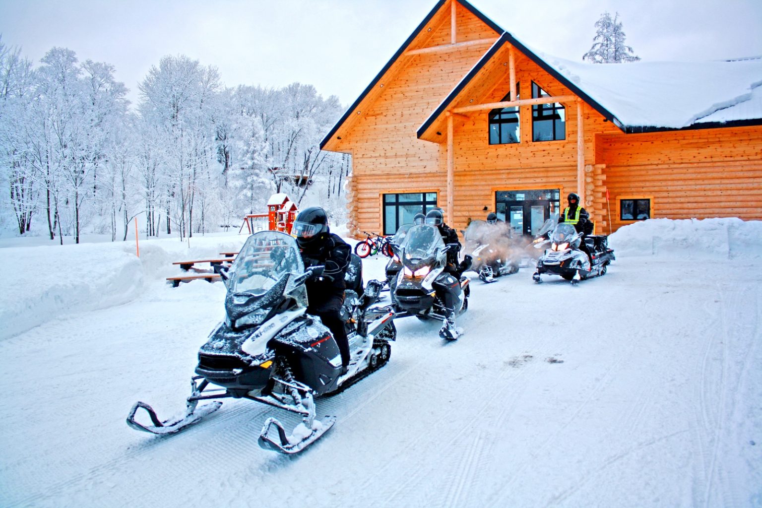 Au Chalet en Bois Rond