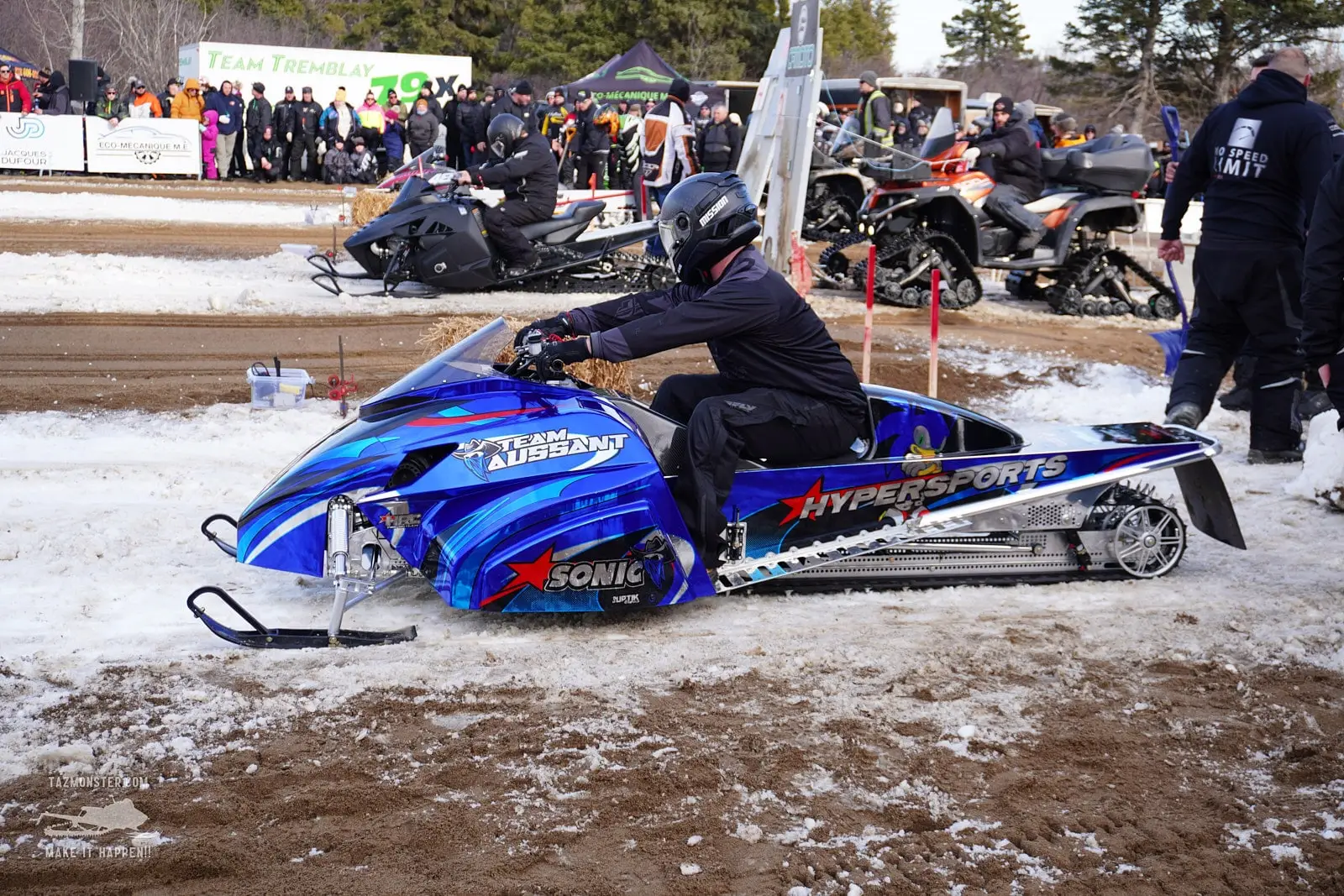 Snowmobile Drag Racing: My Escape from a Difficult Winter