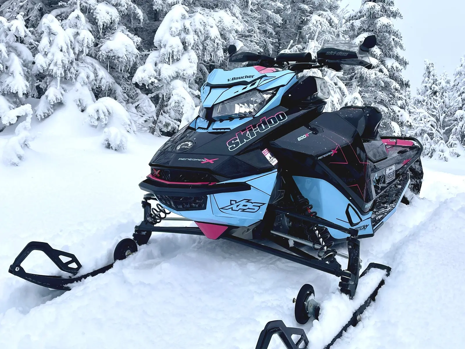 Renegade X 2022 Ski-Doo motoneige d'occasion Rotax 600r E-TEC