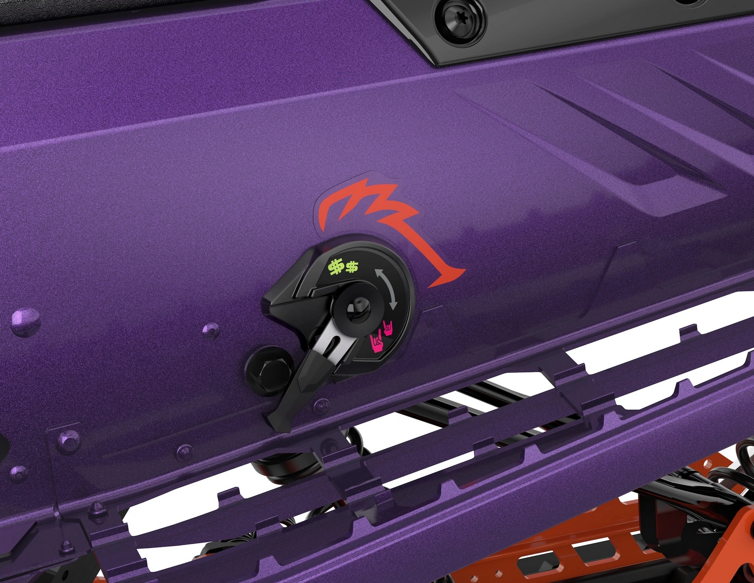 Limiter strap adjustment
